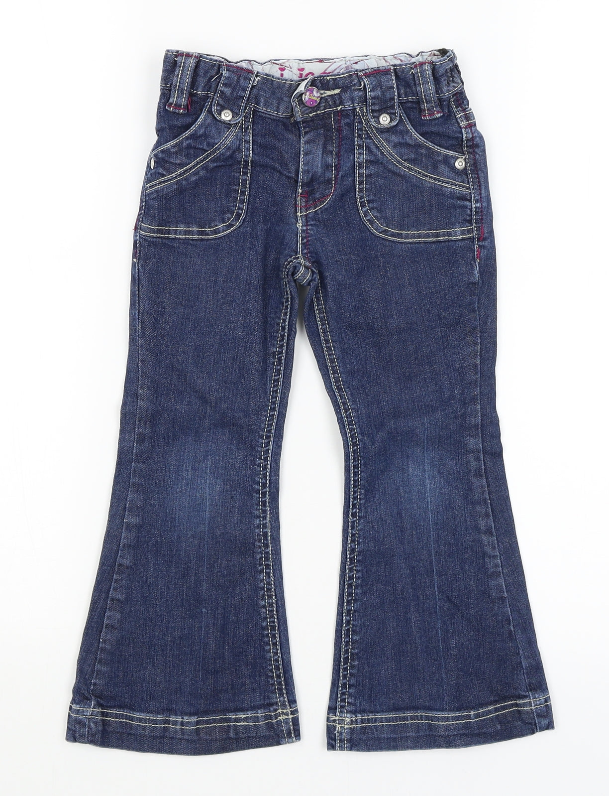 Jasper Conran Girls Blue   Flared Jeans Size 4 Years