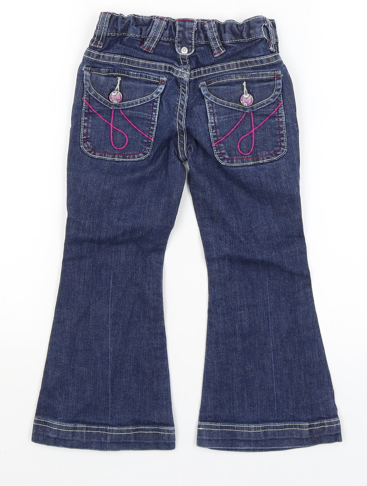 Jasper Conran Girls Blue   Flared Jeans Size 4 Years