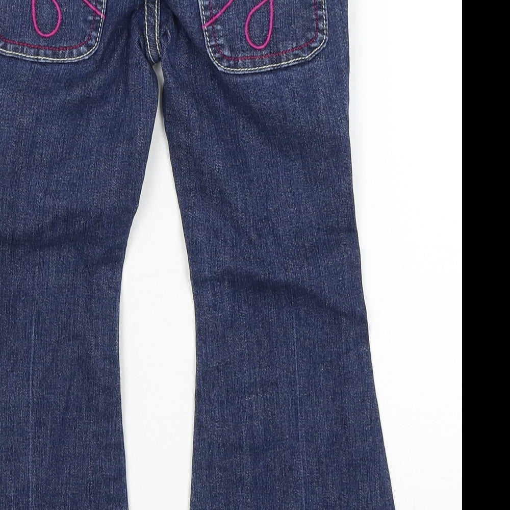 Jasper Conran Girls Blue   Flared Jeans Size 4 Years