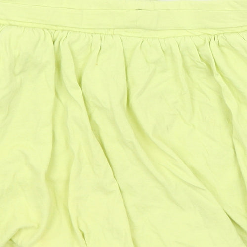 M&S Girls Yellow   A-Line Skirt Size 5-6 Years