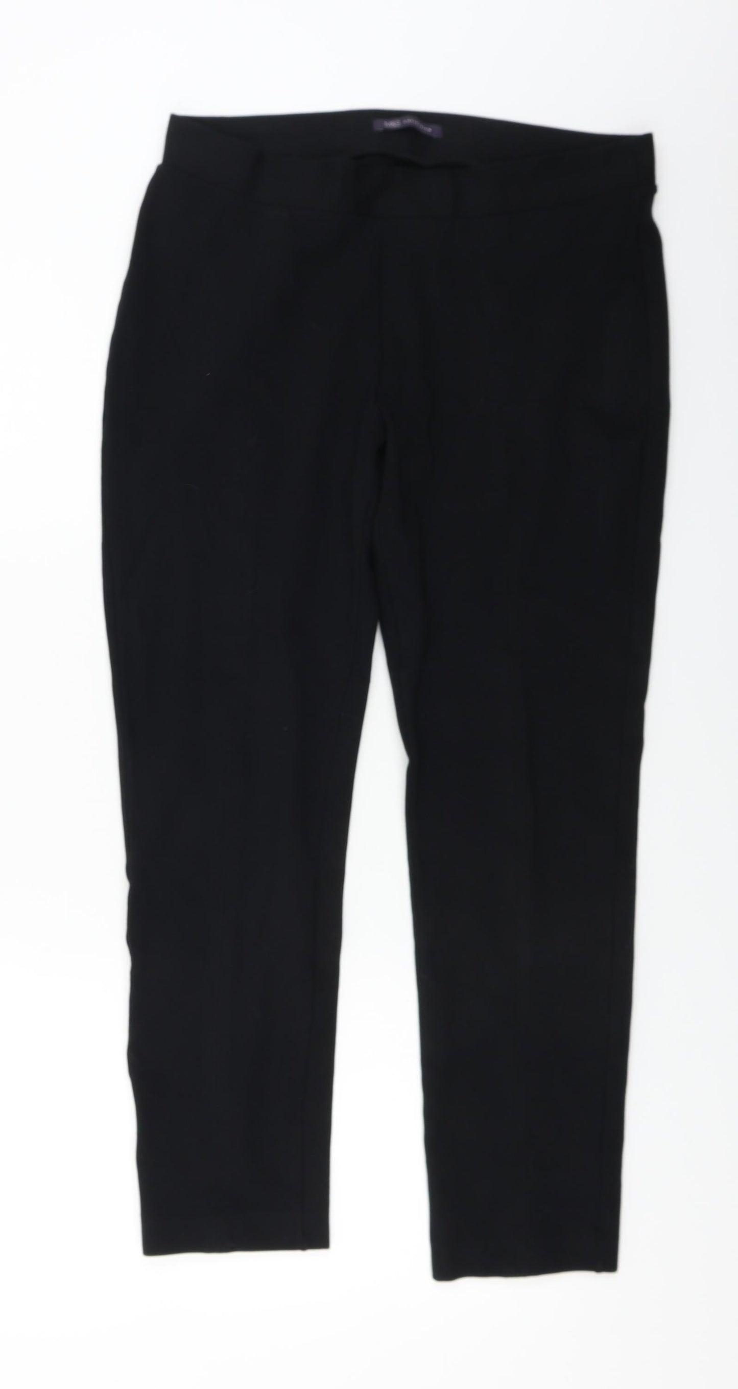 Marks and Spencer  Womens Black   Trousers  Size 14 L24 in