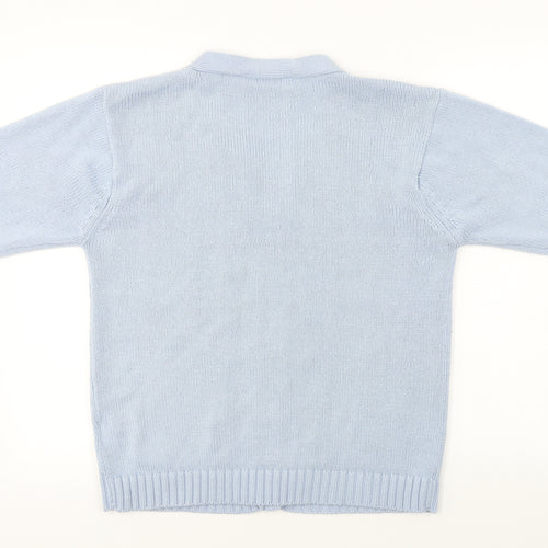 Donna Lewis  Womens Blue   Cardigan Jumper Size L