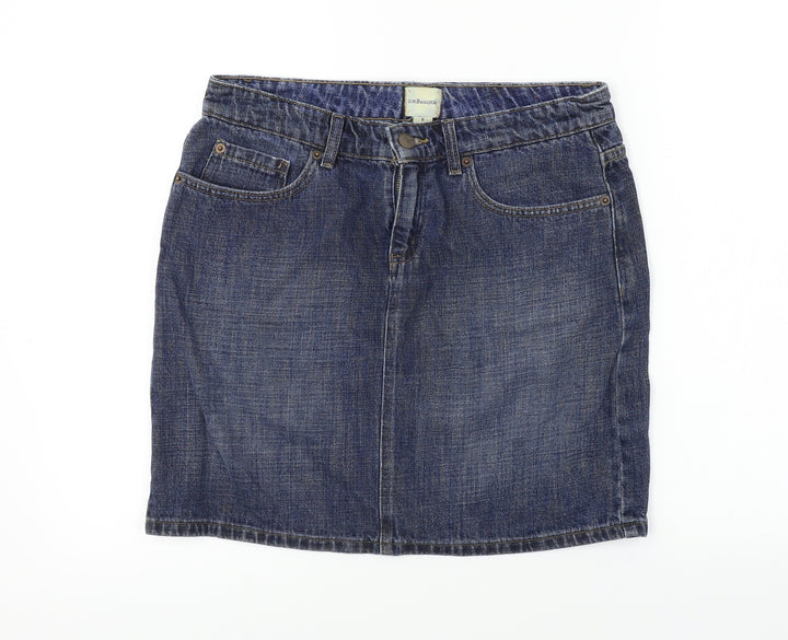 Gh Bass & Co  Womens Blue   A-Line Skirt Size 30 in