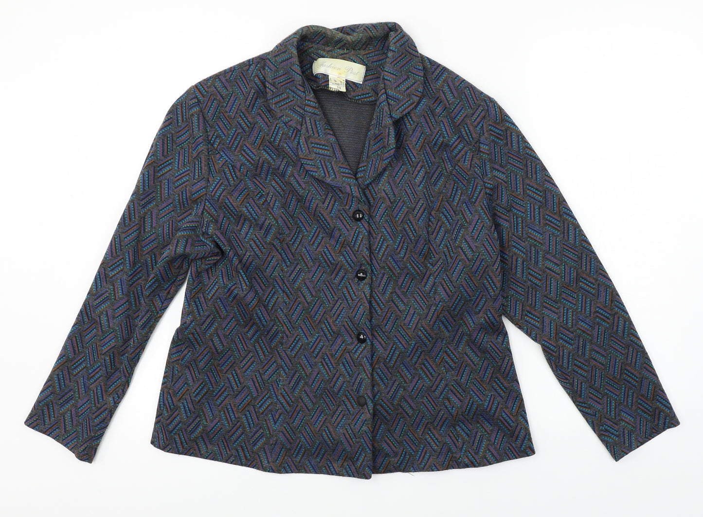 fashion post Womens Grey   Jacket Blazer Size 16