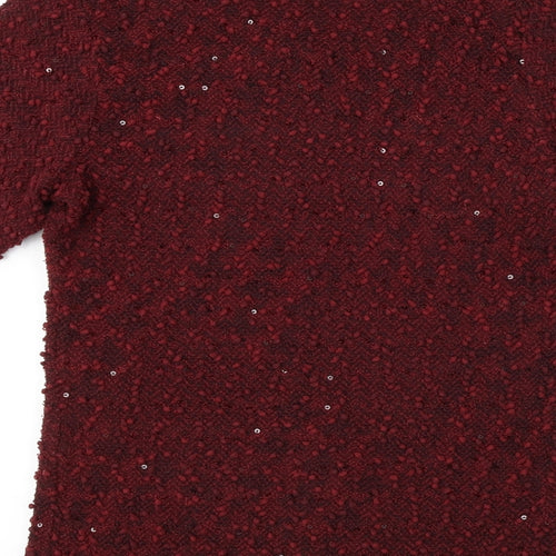 Elite  Womens Red   Pullover Jumper Size 14