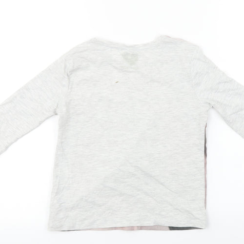 F&F  Girls Grey   Basic T-Shirt Size 9-10 Years