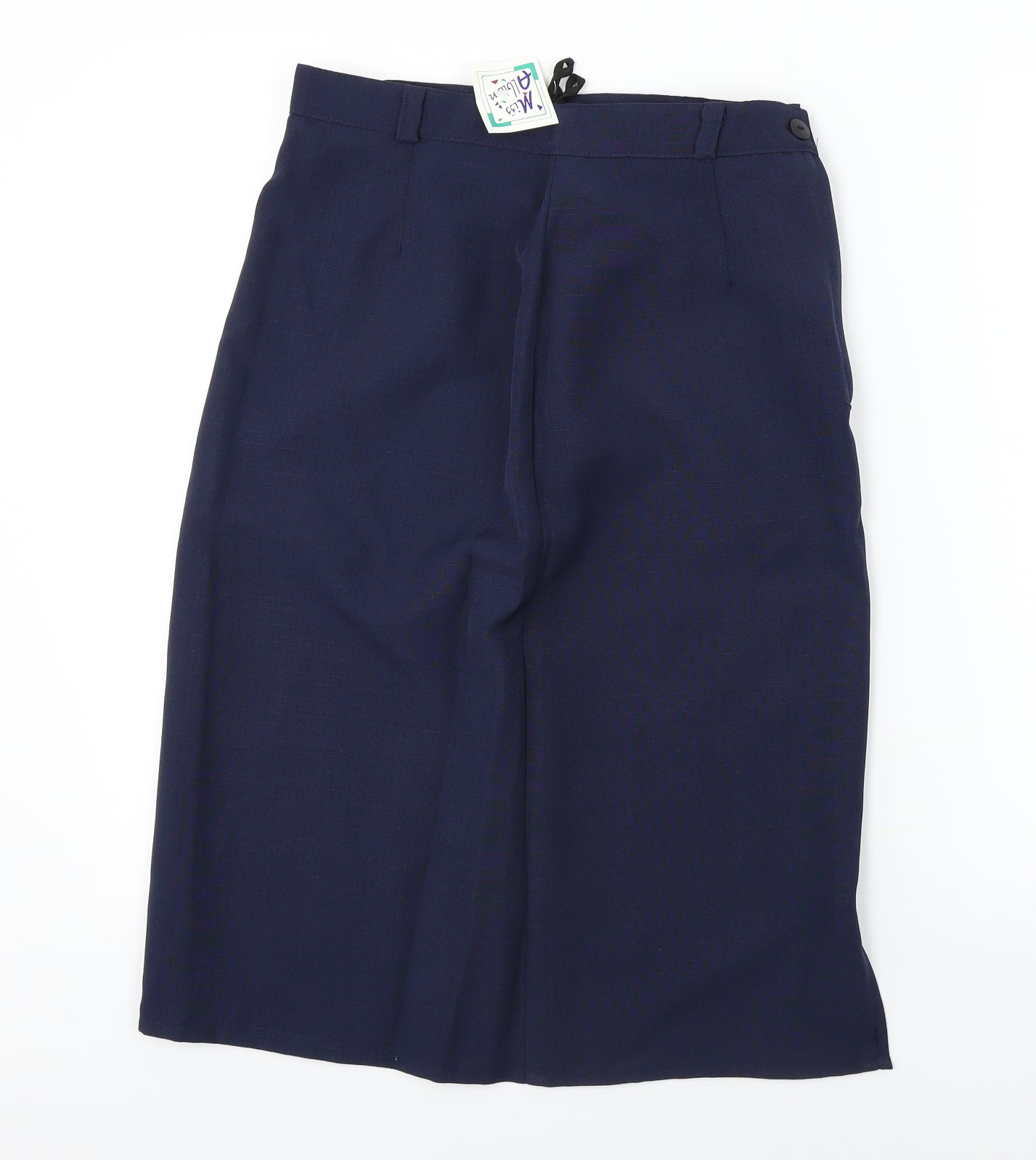 Preworn  Womens Blue   A-Line Skirt Size 14