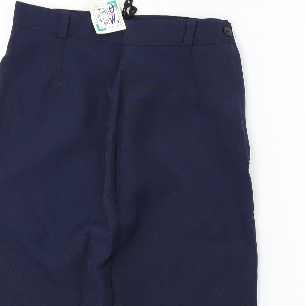 Preworn  Womens Blue   A-Line Skirt Size 14