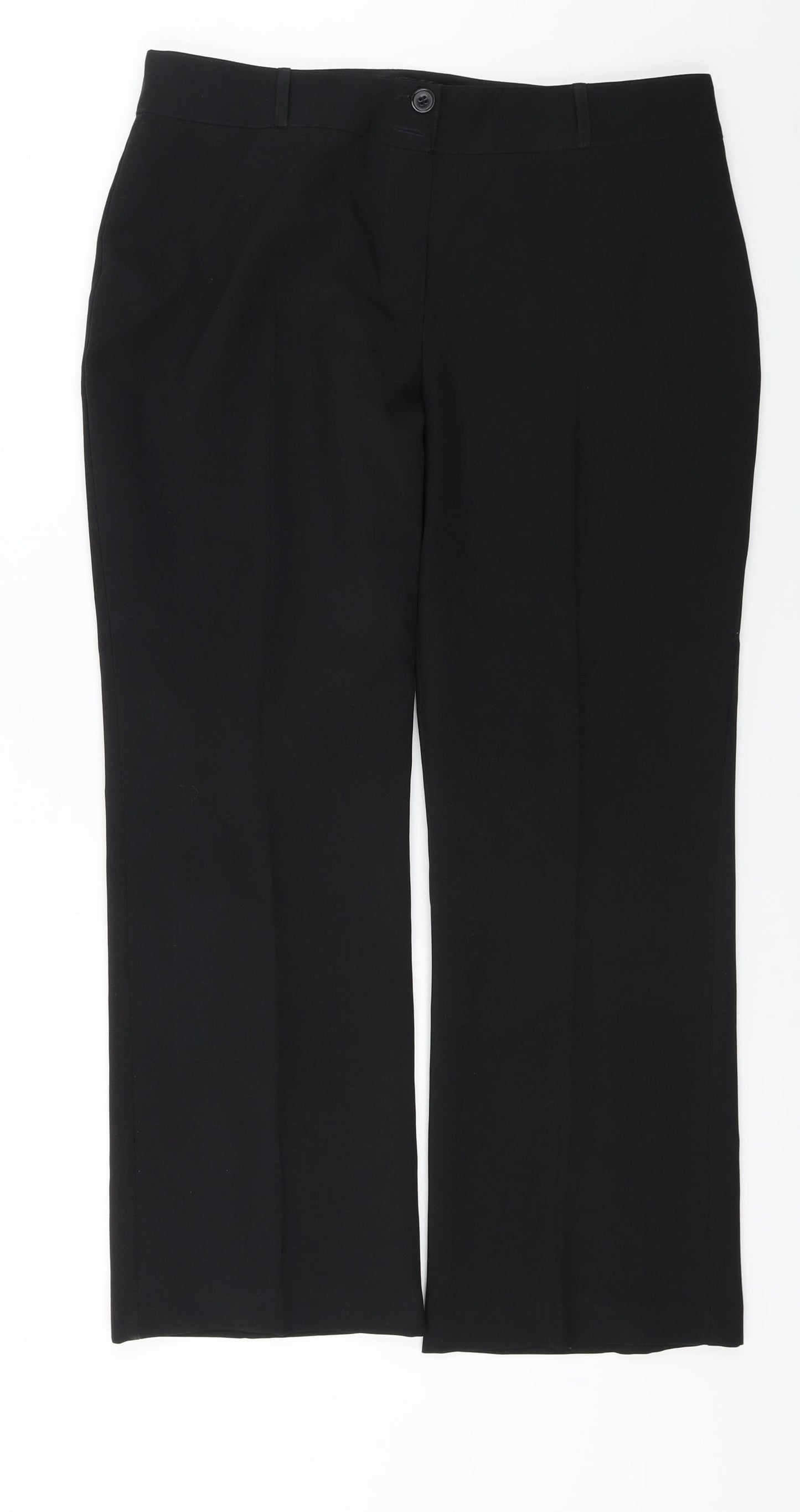 Papaya  Womens Blue   Trousers  Size 14 L25 in