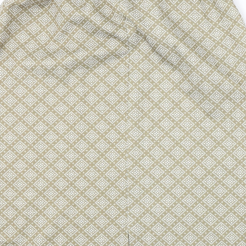 Preworn  Womens Beige   A-Line Skirt Size 28 in