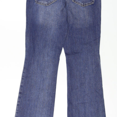 American Eagle Outfitters  Womens Blue   Straight Jeans Size 10 L27 in
