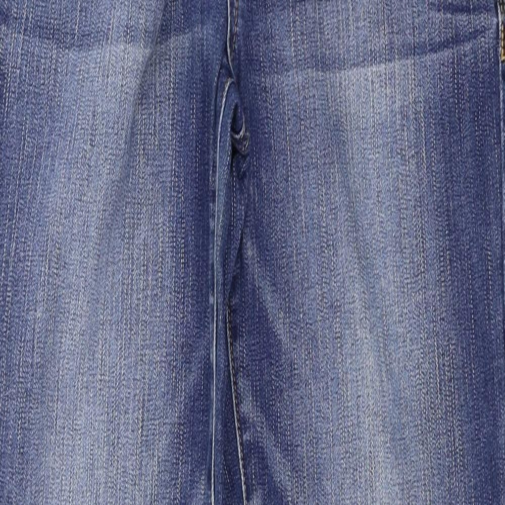 American Eagle Outfitters  Womens Blue   Straight Jeans Size 10 L27 in