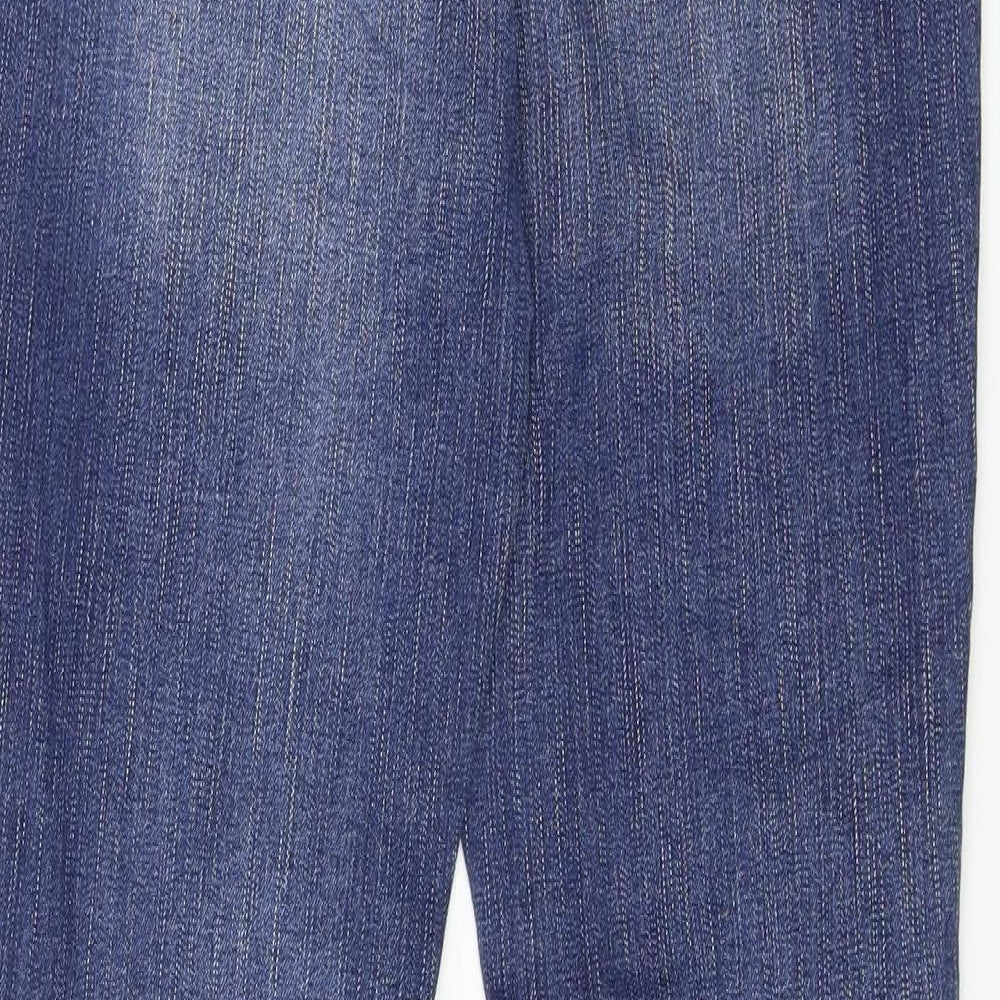 American Eagle Outfitters  Womens Blue   Straight Jeans Size 10 L27 in