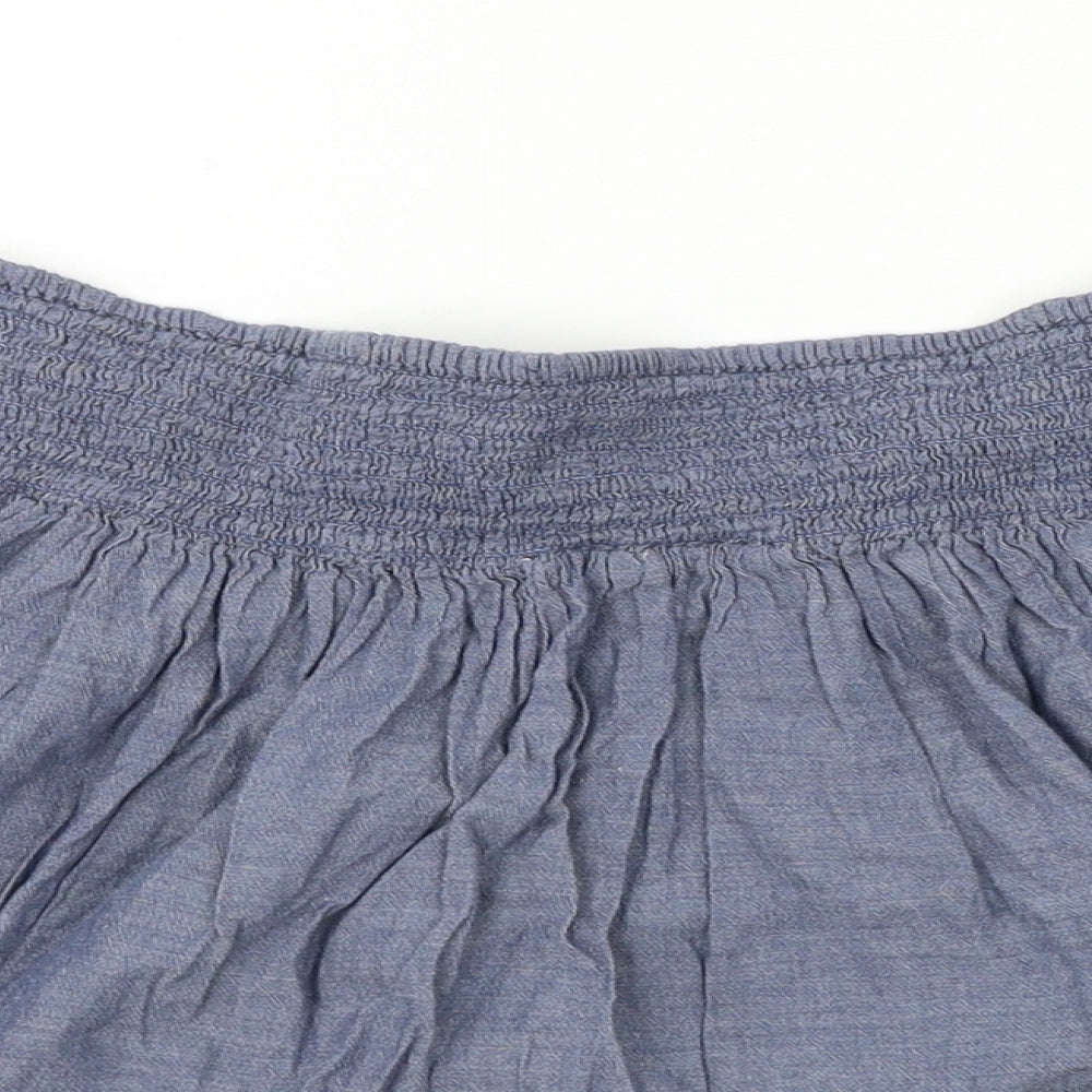 F&F  Womens Blue   A-Line Skirt Size L