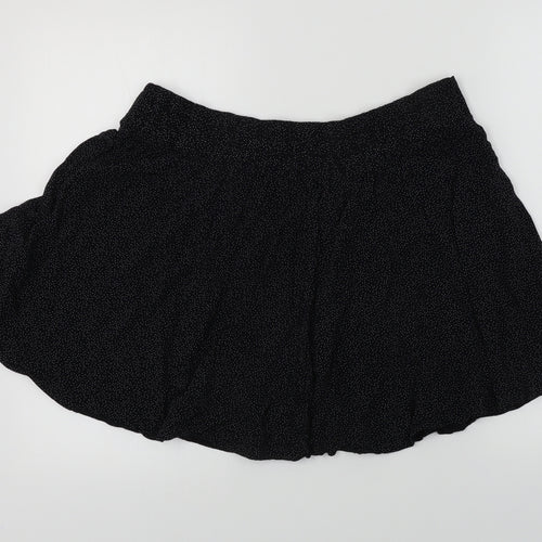 F&F Womens Black   A-Line Skirt Size 16