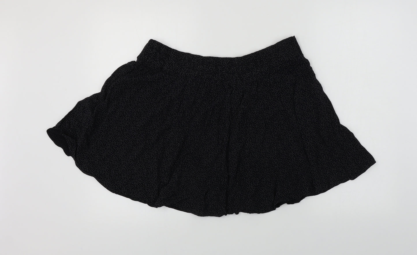 F&F Womens Black   A-Line Skirt Size 16