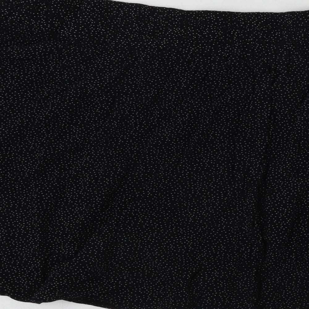 F&F Womens Black   A-Line Skirt Size 16