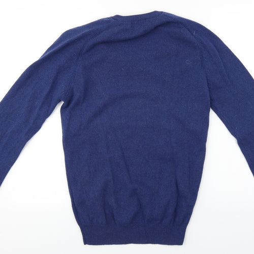 Marks and Spencer  Mens Blue   Pullover Jumper Size S