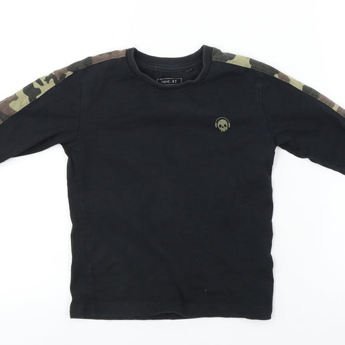 NEXT  Boys Black   Basic T-Shirt Size 5 Years