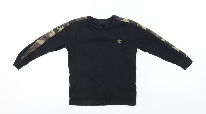 NEXT  Boys Black   Basic T-Shirt Size 5 Years