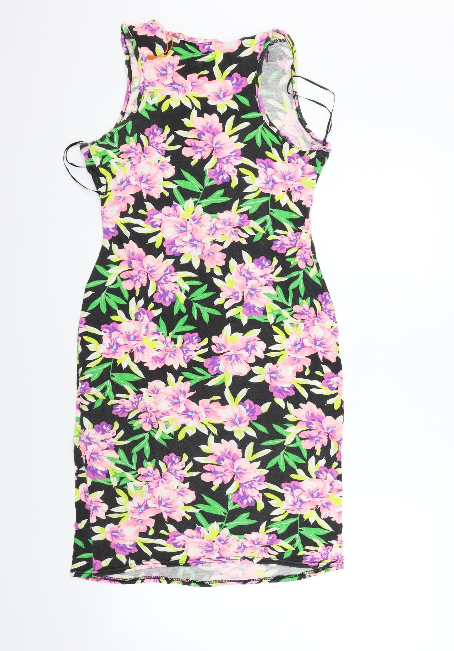 Apricot Womens Black Floral  Fit & Flare  Size 12