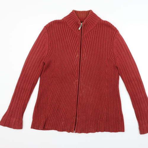 Maine Womens Red   Jacket Coat Size 16  - washable marks