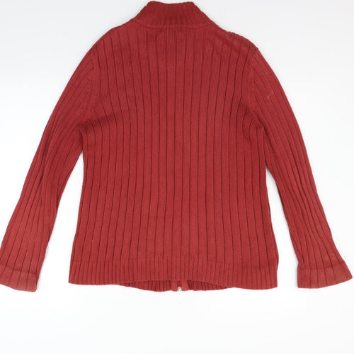 Maine Womens Red   Jacket Coat Size 16  - washable marks