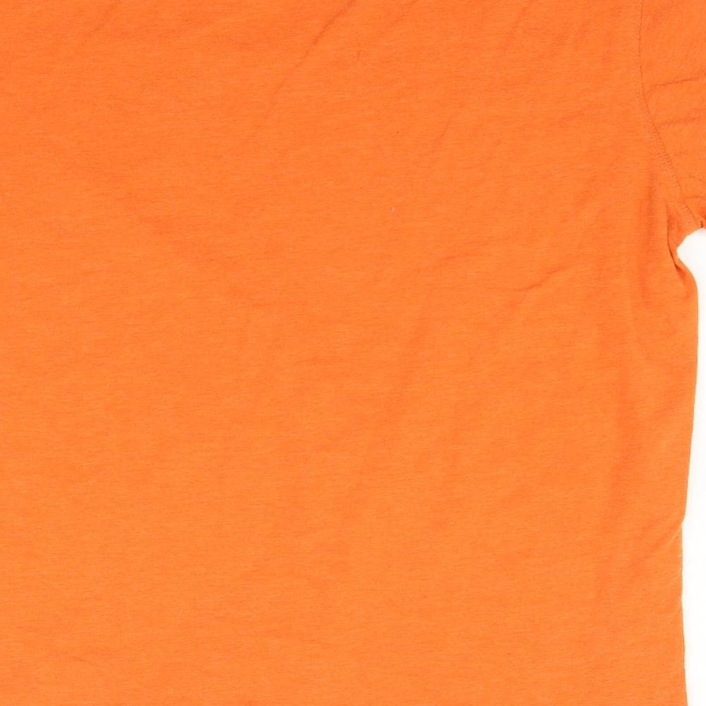 Easy Womens Orange   Basic T-Shirt Size M