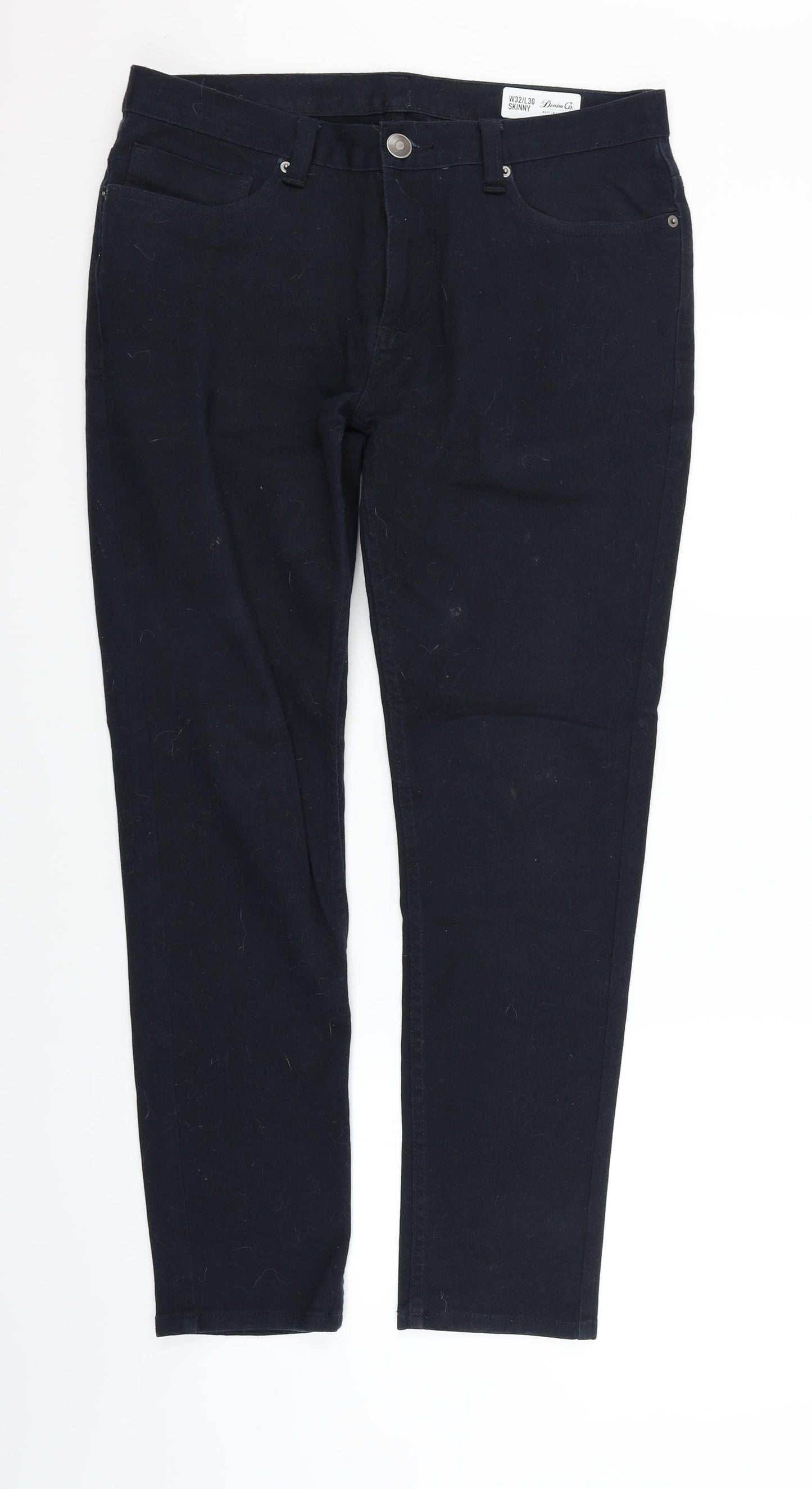 deniem & co Womens Blue   Straight Jeans Size 32 in L29 in