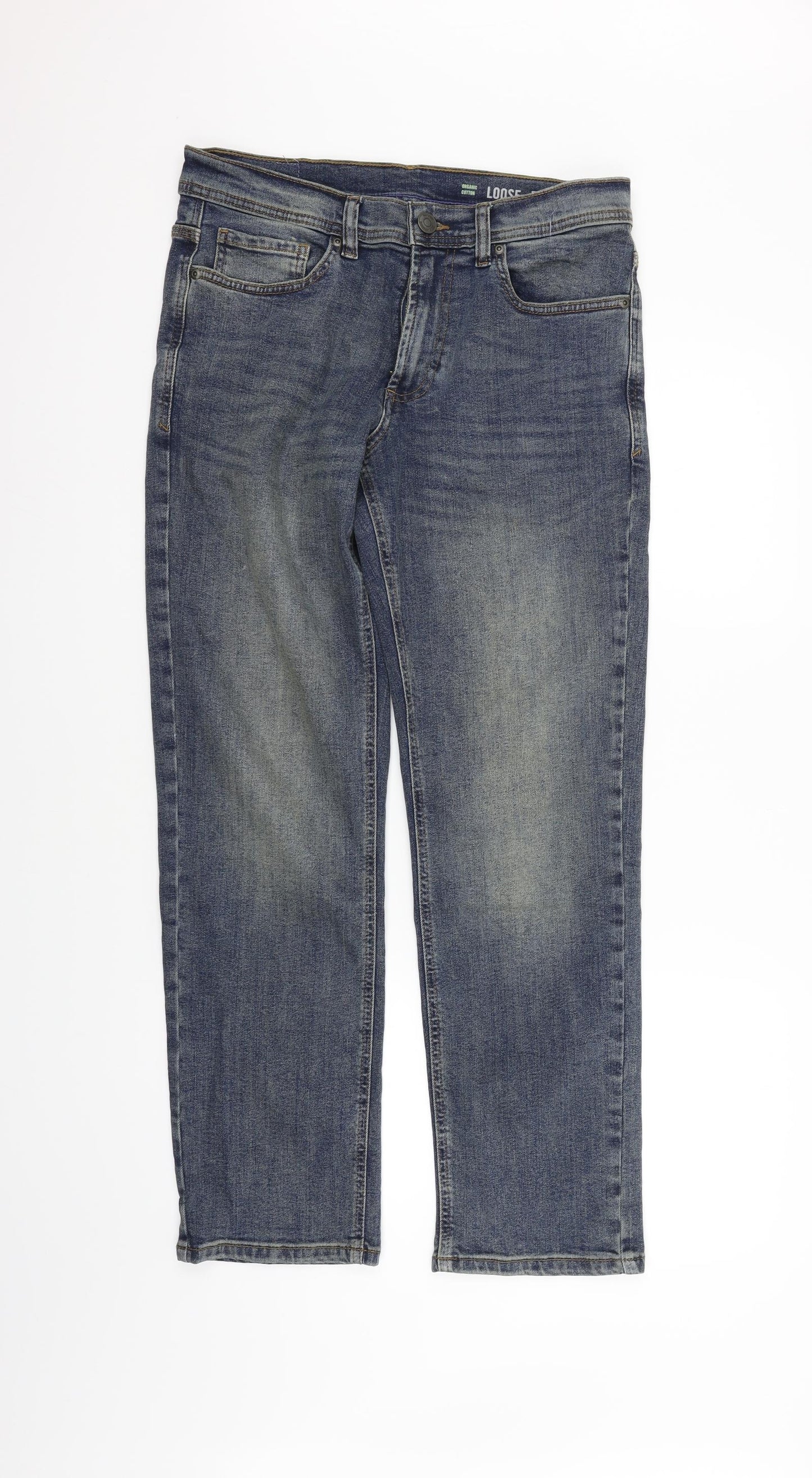 Preworn Mens Blue   Straight Jeans Size 32 in L30 in