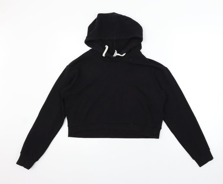 Divided Womens Black   Pullover Jumper Size S