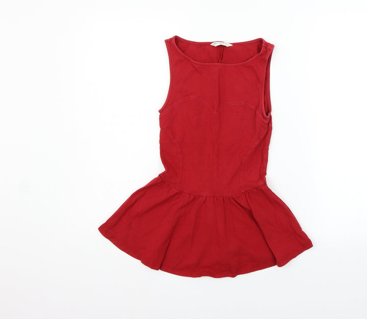 Miss Selfridge Womens Purple Fit & Flare Size 4
