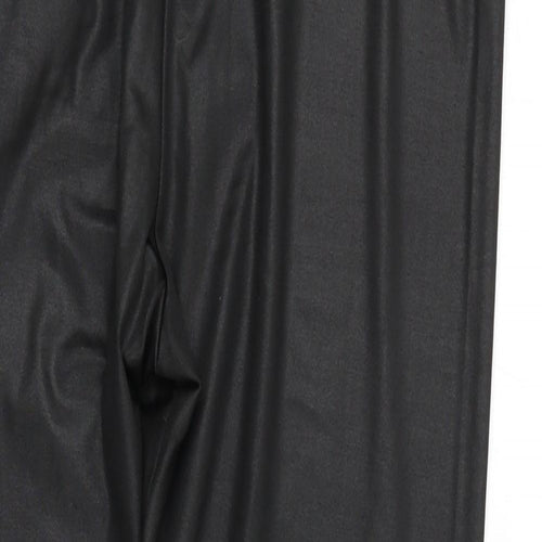 ethelaustin Womens Black Houndstooth  Jegging Trousers Size 16 L24 in