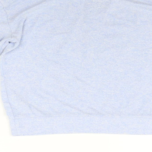 LOVE TO LOUNGE Womens Blue Solid  Top Pyjama Top Size XS