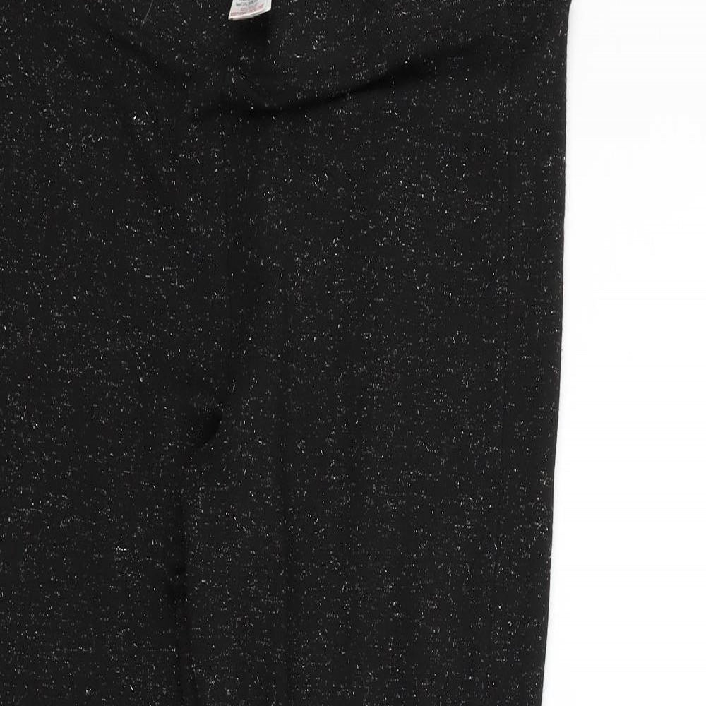 NEXT Womens Black   Sweatpants Trousers Size 12 L25 in