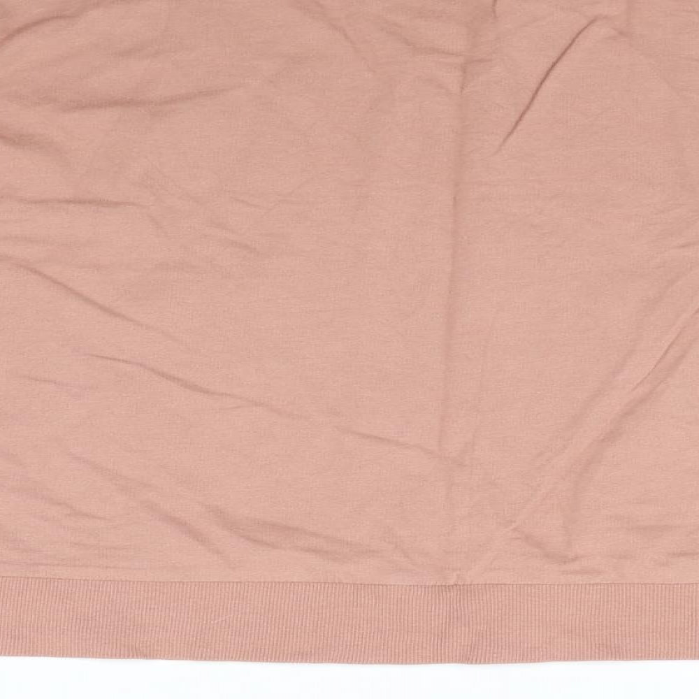 Divided Womens Beige   Henley Jumper Size M