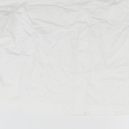 H&M Womens White   Basic Button-Up Size 8