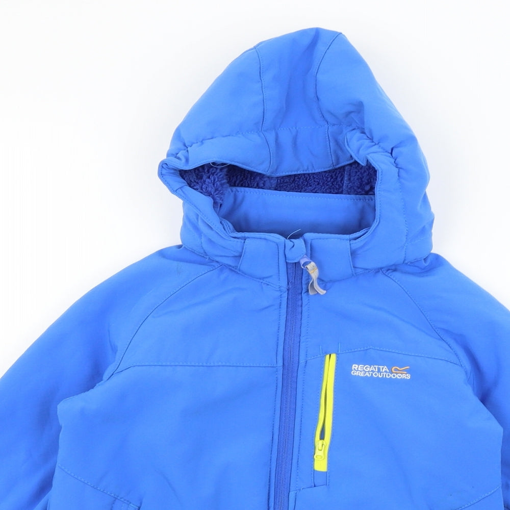 Regatta Girls Blue   Jacket  Size 9-10 Years