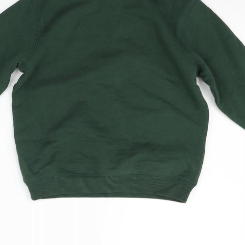 TU Boys Green   Pullover Jumper Size 6 Years