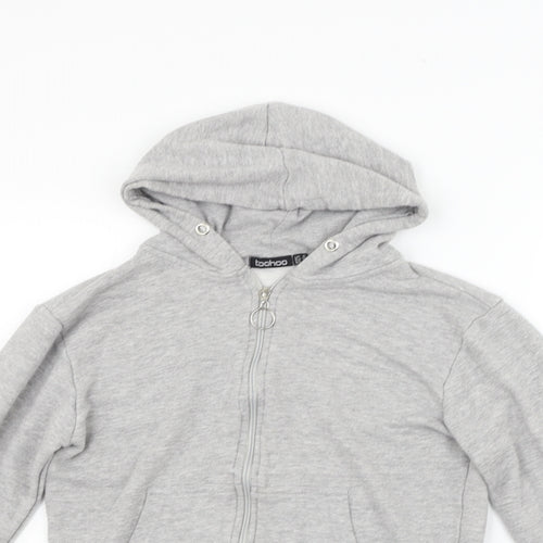 Boohoo Womens Grey   Gilet Jacket Size 6