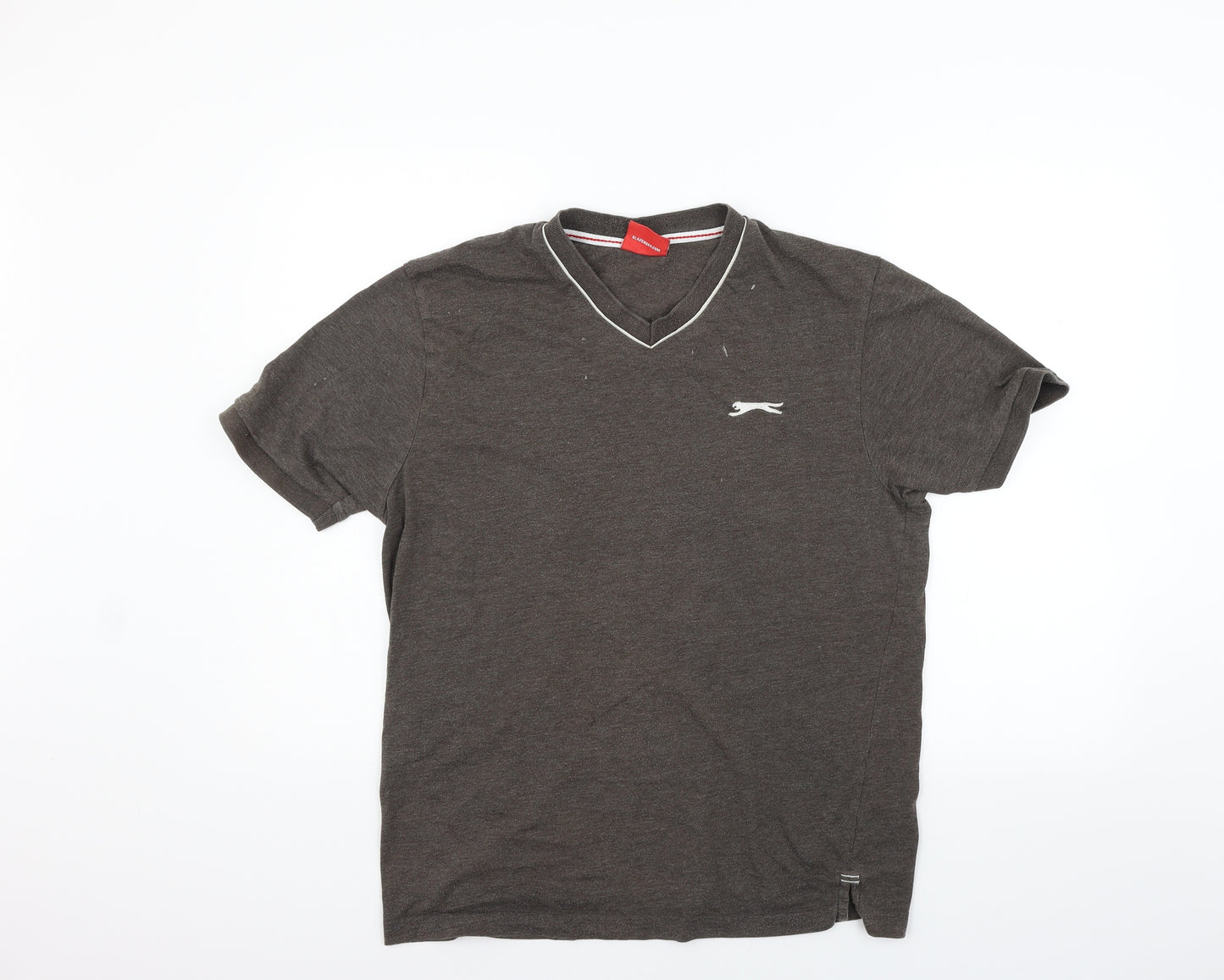 Slazenger Mens Brown    T-Shirt Size M