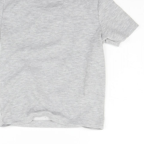 Berkshka Womens Grey   Basic T-Shirt Size XS