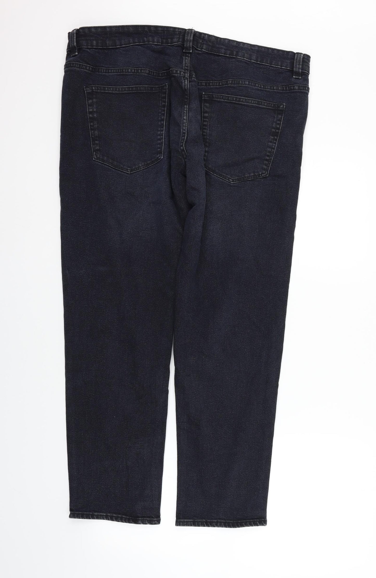 Red Herring Womens Black   Straight Jeans  L28 in