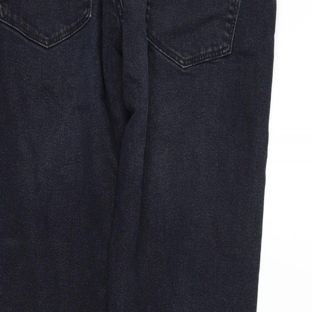 Red Herring Womens Black   Straight Jeans  L28 in