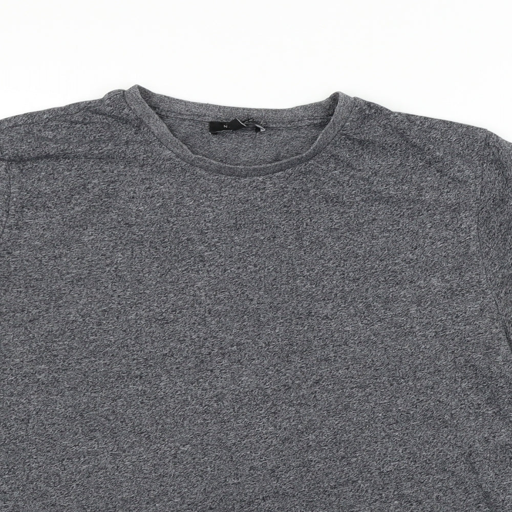 New Look Mens Grey    T-Shirt Size L
