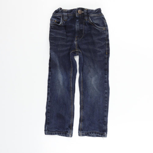 Next  Girls Blue   Straight Jeans Size 3 Years