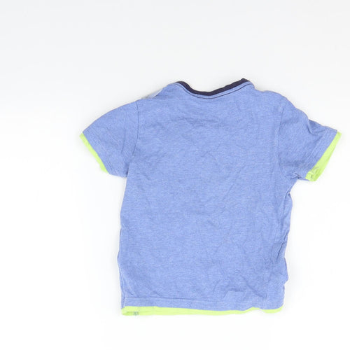Marks and Spencer Girls Blue   Basic Polo Size 3-4 Years