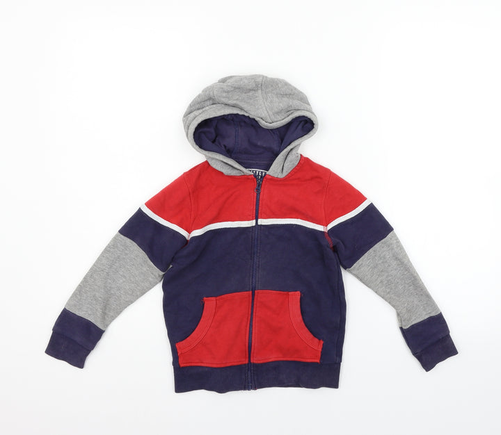 TU Girls Blue Full Zip Jumper Size 3-4 Years