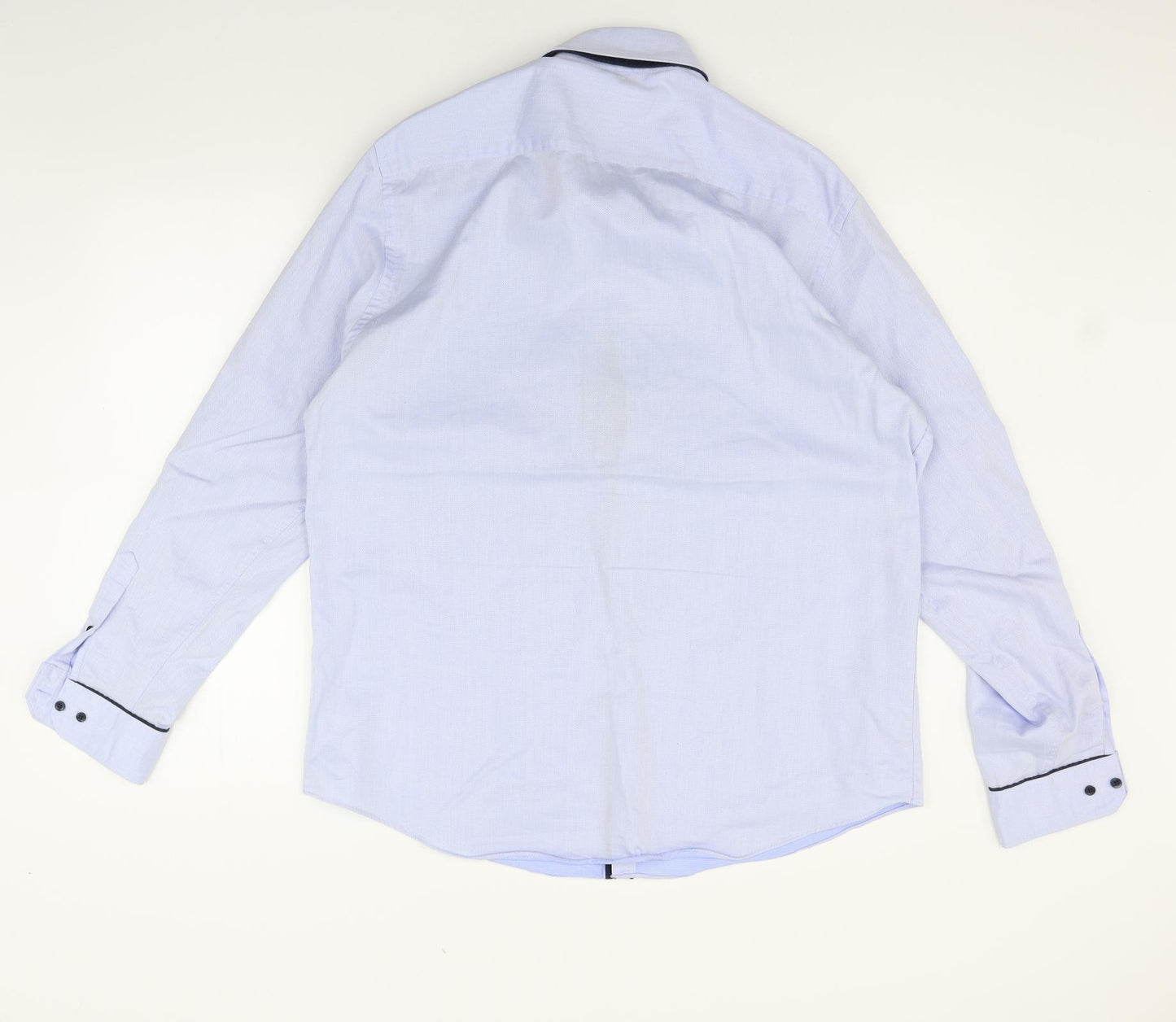 Primark Mens Blue    Button-Up Size XL