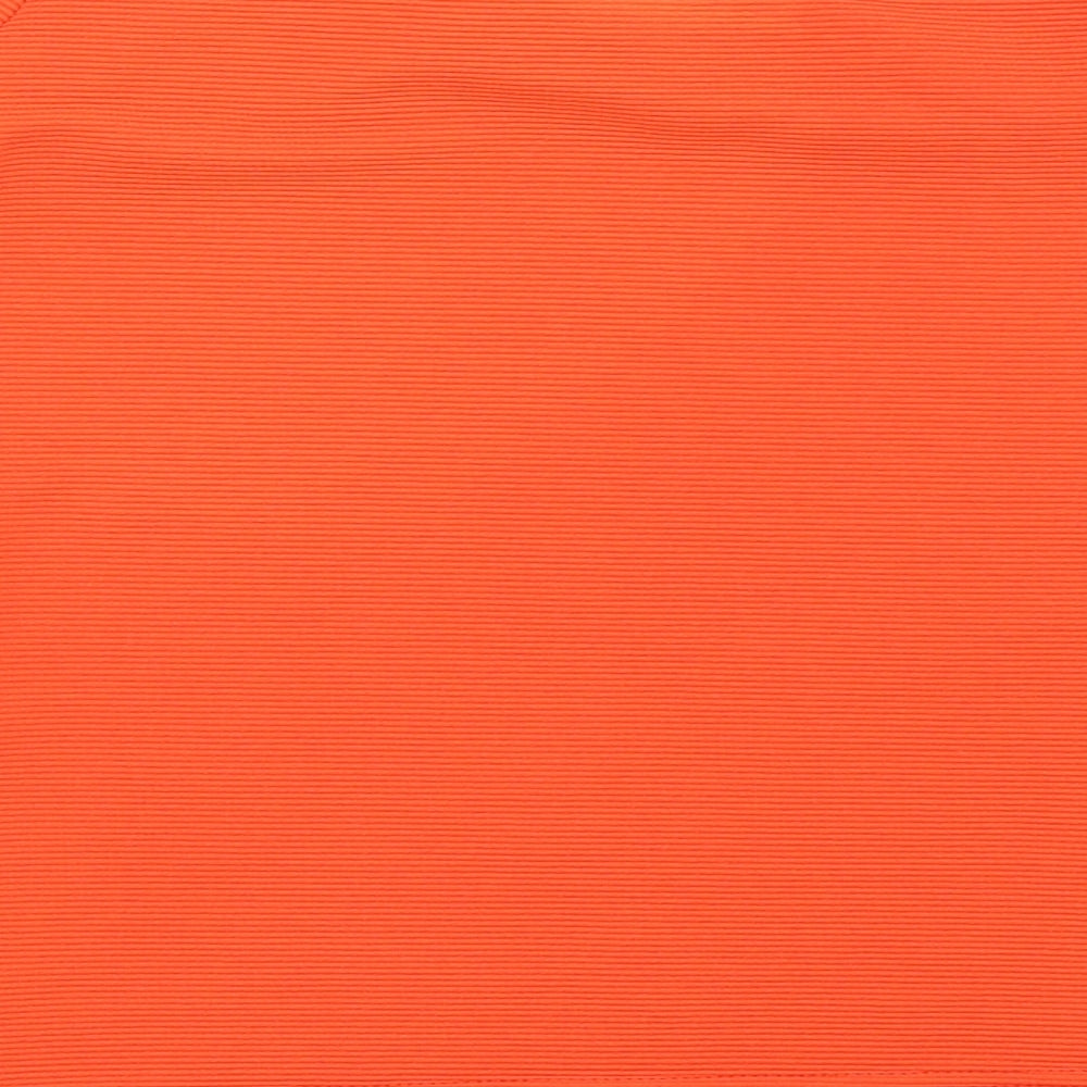 Miss Selfridge Womens Orange   Basic Blouse Size 6